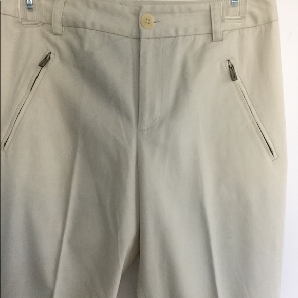 POLO RALPH LAUREN Zip Pockets  Beige Dress Pants - Picture 2 of 6
